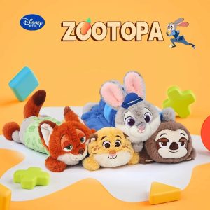 Zootopia Plush Mini Pouch– Cute Character Storage Bag
