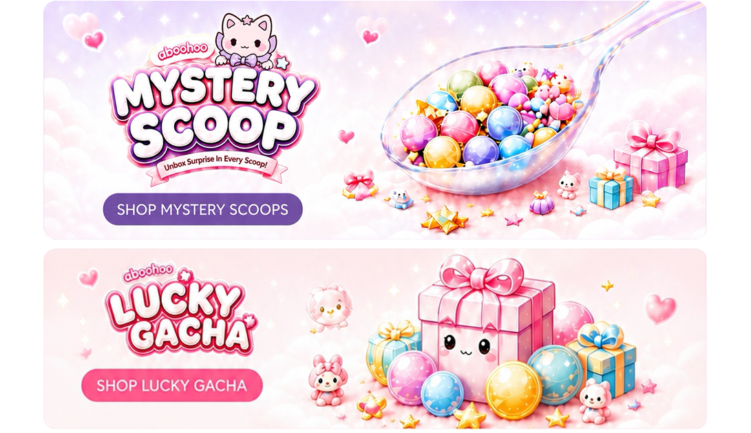 Aboohoo Mystery Scoop promotion